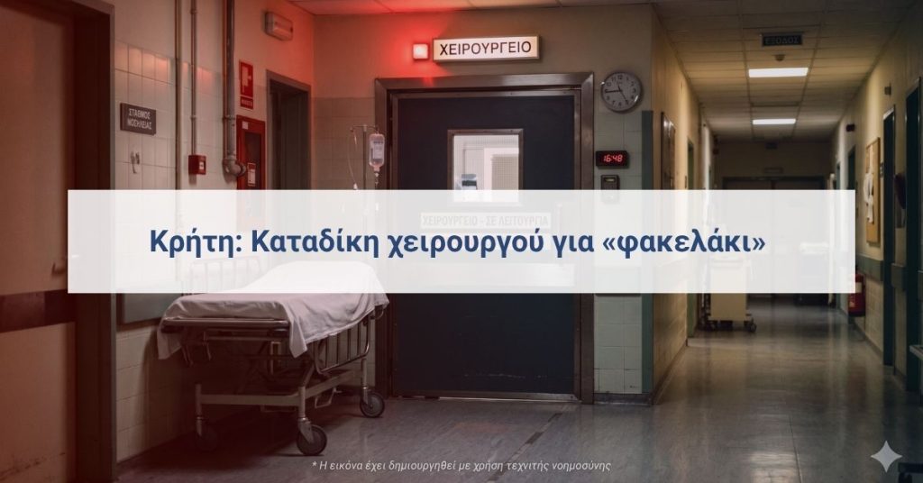 Καταγγελία για φακελάκι σε χειρουργείο και δικαιώματα ασθενή